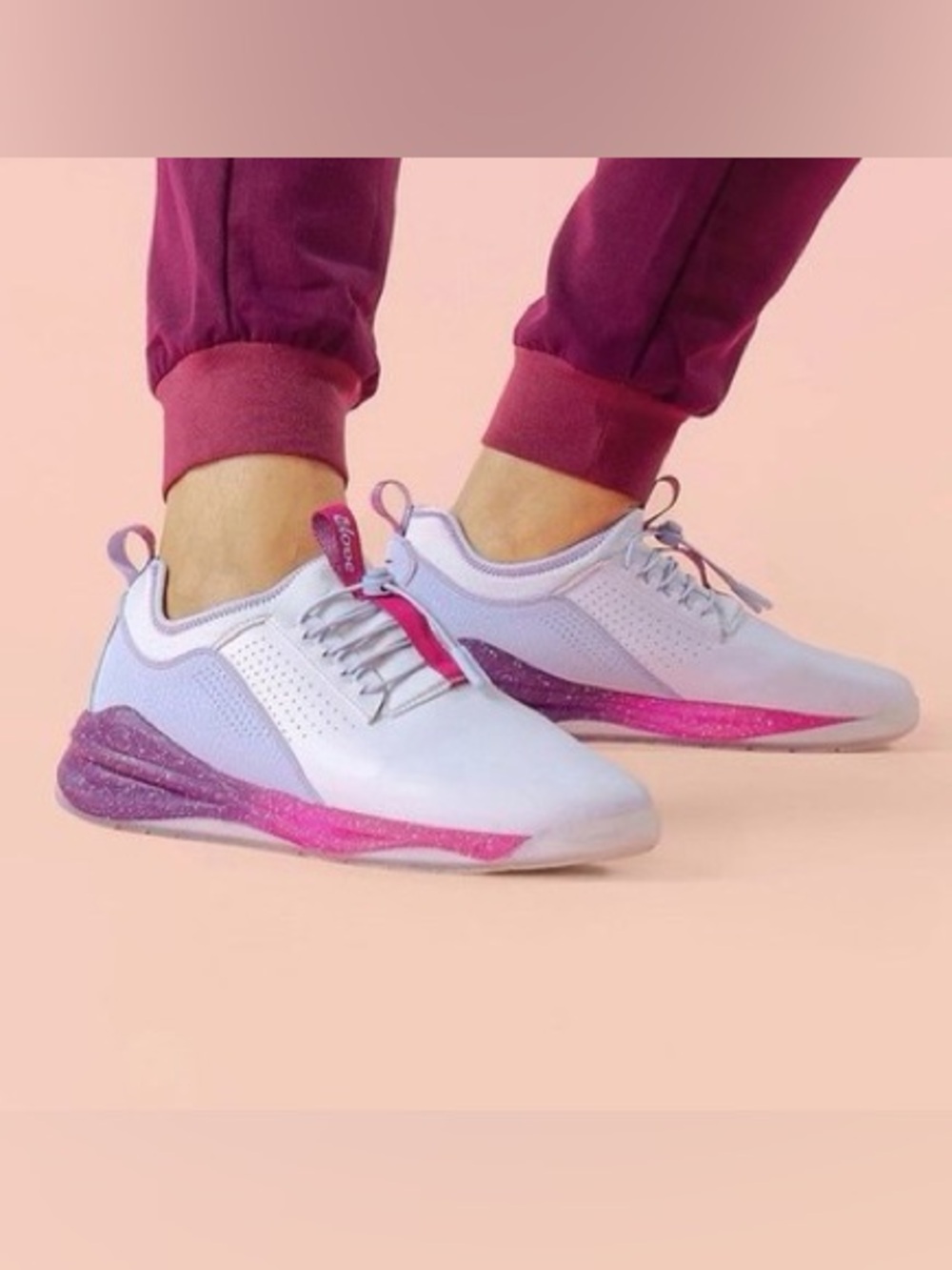 Clove Shoes Plum‎ Amethyst Classic Healthcare Nursing Sneaker.